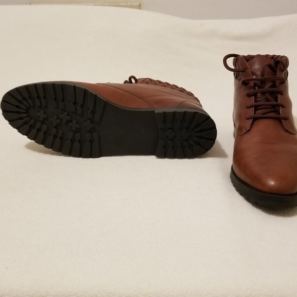 Sporto Women’s Cognac Leather Booties   8 M - Picture 8 of 8